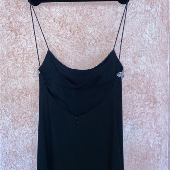 Beautiful silk long Valentino dress with the crystals on the chest area. size 40 - Picture 3 of 10